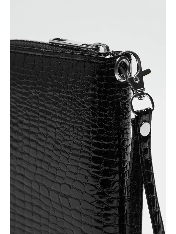 Moodo Peňaženka so záveskami čierna Moodo