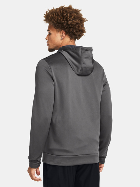 Under Armour Pánska mikina Under Armour UA Armour Fleece FZ Hoodie-GRY
