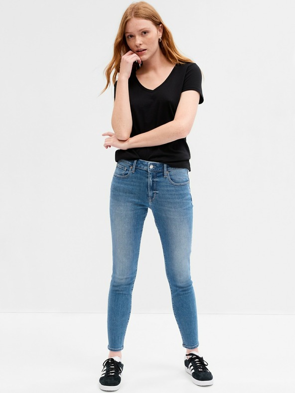 GAP Džínsy Mid Rise Universal Legging GAP