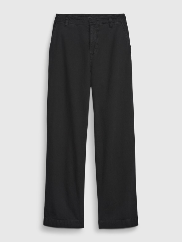 GAP Khaki nohavice Mid Rise loose GAP