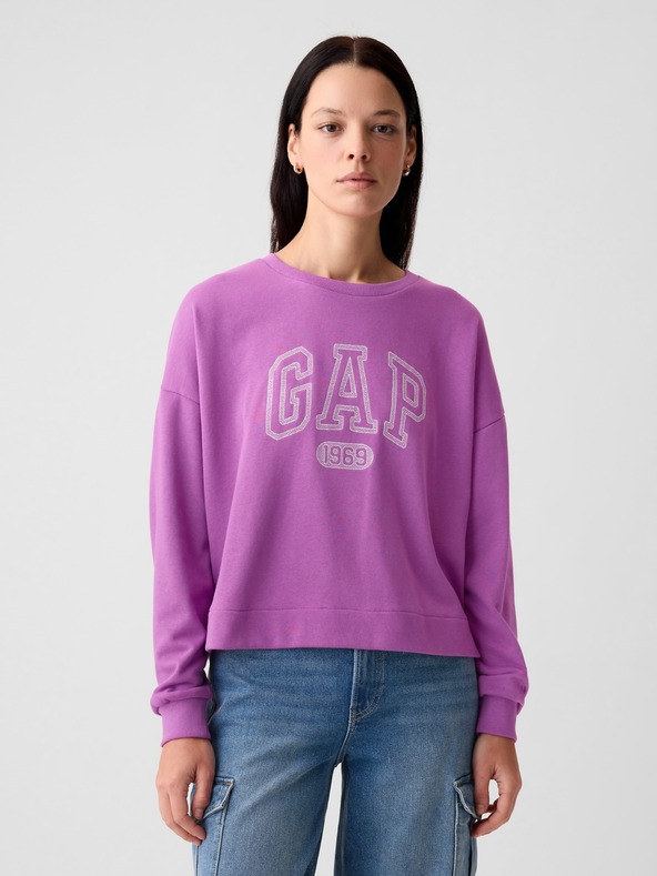 GAP Mikina s logom oversize GAP