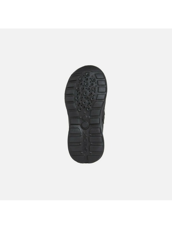 Geox Čierne chlapčenské členkové topánky Geox Sveggen B Abx