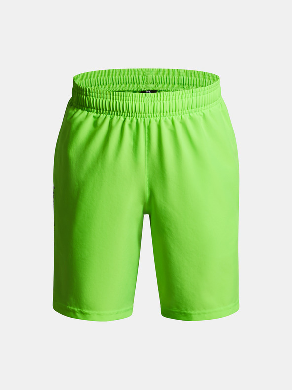 Under Armour Chlapčenské kraťasy Under Armour UA Tech Woven Wordmark Short-GRN