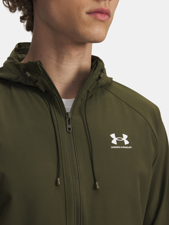 Under Armour Pánska bunda Under Armour UA Vibe Woven Jacket-GRN