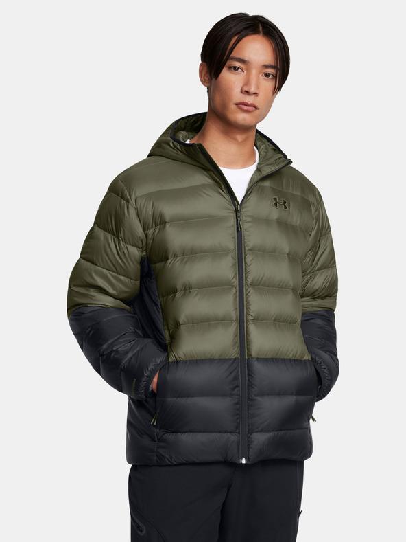 Under Armour Pánska bunda Under Armour LEGEND DOWN HOODED JACKET-GRN