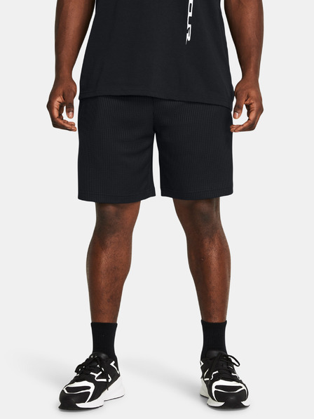 Under Armour Pánske kraťasy Under Armour UA Rival Waffle Short-BLK