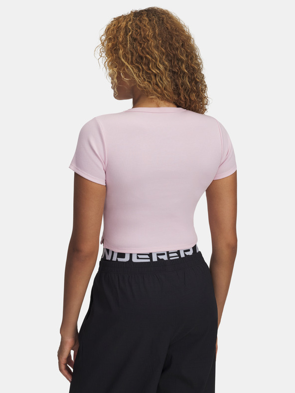 Under Armour Dámske tričko Under Armour UA Rival Rib Baby Tee