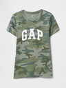 GAP Tričko GAP logo v-ss camo arch
