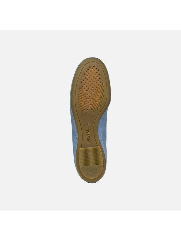 Geox Svetlomodré dámske mokasíny Geox Palmaria