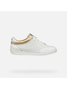 Geox Biele dámske tenisky Geox Myria