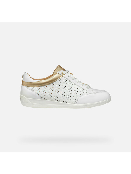 Geox Biele dámske tenisky Geox Myria