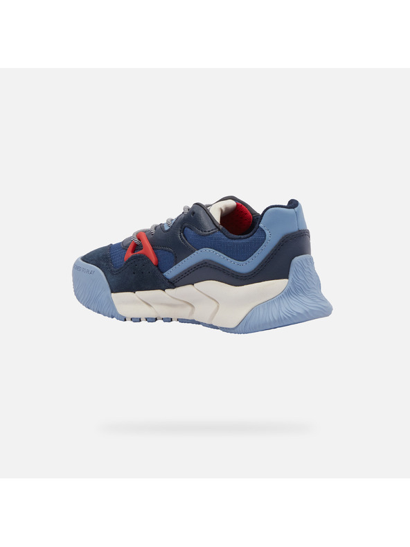 Geox Modré chlapčenské tenisky Geox Flexyper Pro Boy