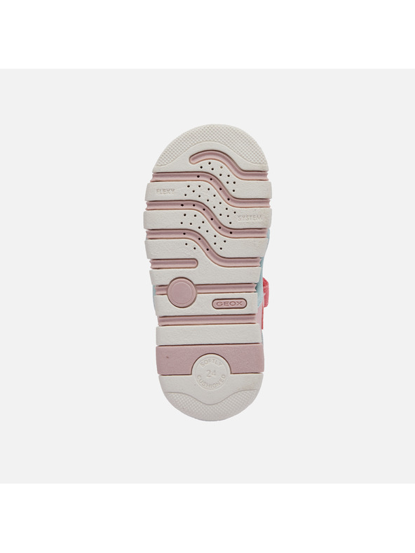 Geox Dievčenské sandále Geox Iupidoo First Steps Pink
