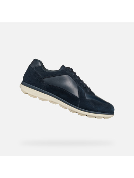 Geox Tmavomodré pánske tenisky Geox Spherica Ec12