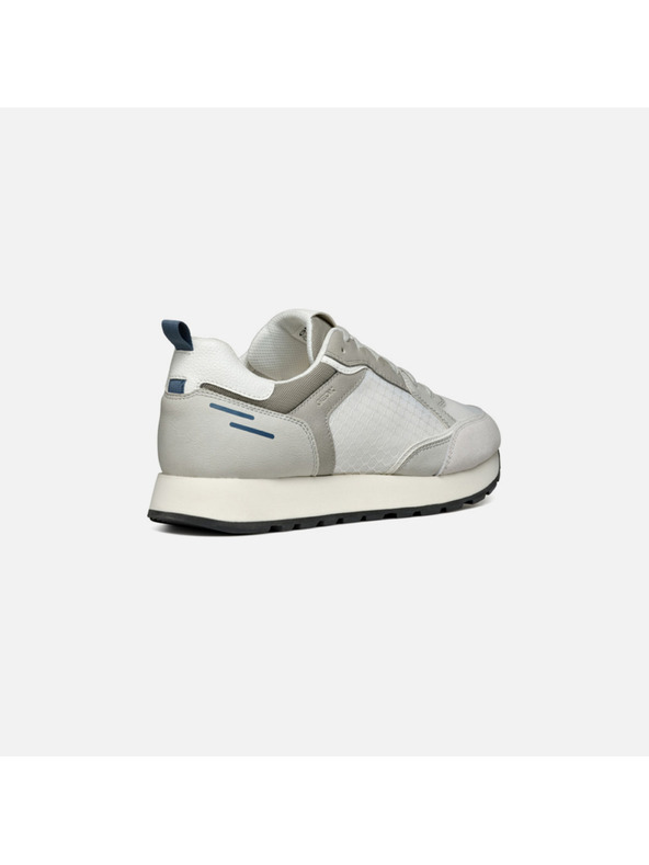 Geox Biele pánske tenisky Geox Partenio