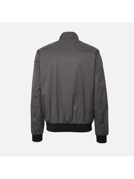 Geox Tmavosivá pánska bunda Geox Snake