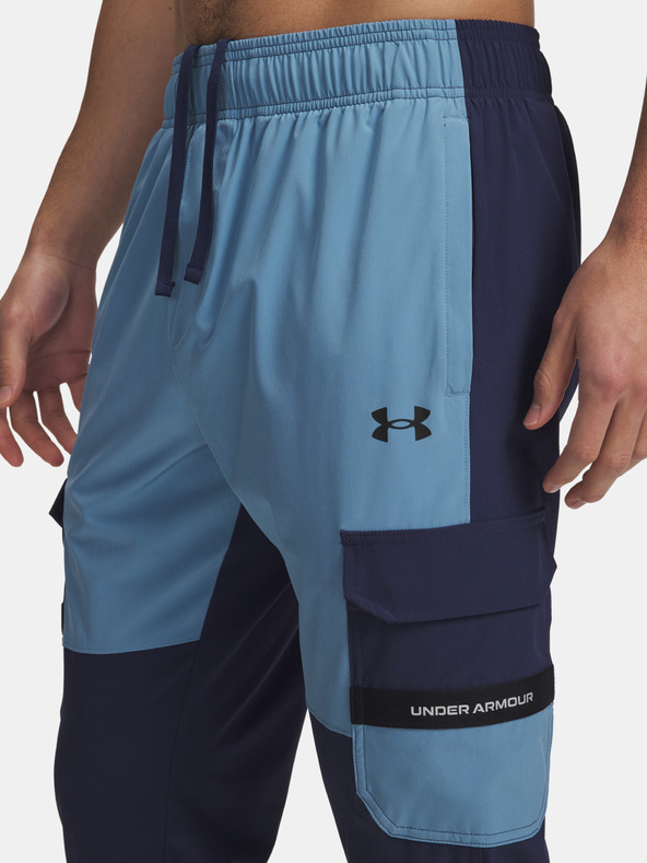 Under Armour Pánske športové nohavice Under Armour UA Tech Utility Woven Pant-BLU