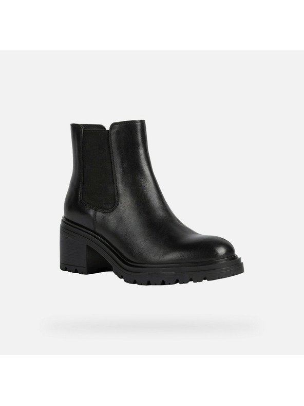 Geox Čierna dámska členková obuv Geox Damiana