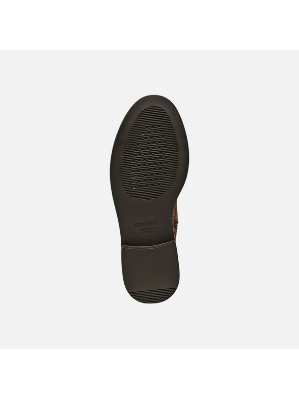 Geox Svetlohnedé dámske členkové topánky Geox Serilda