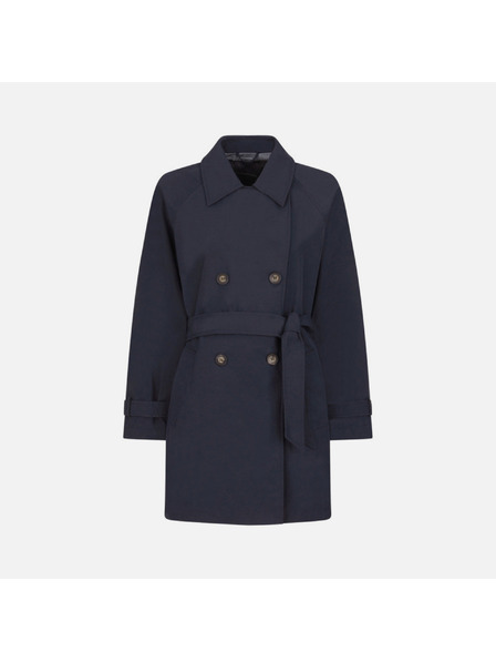 Geox Tmavomodrý dámsky trenčkot Geox Ilde