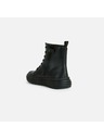 Geox Čierne dievčenské členkové topánky Geox Phaolae
