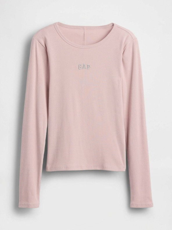 GAP Rebrované tričko s logom GAP