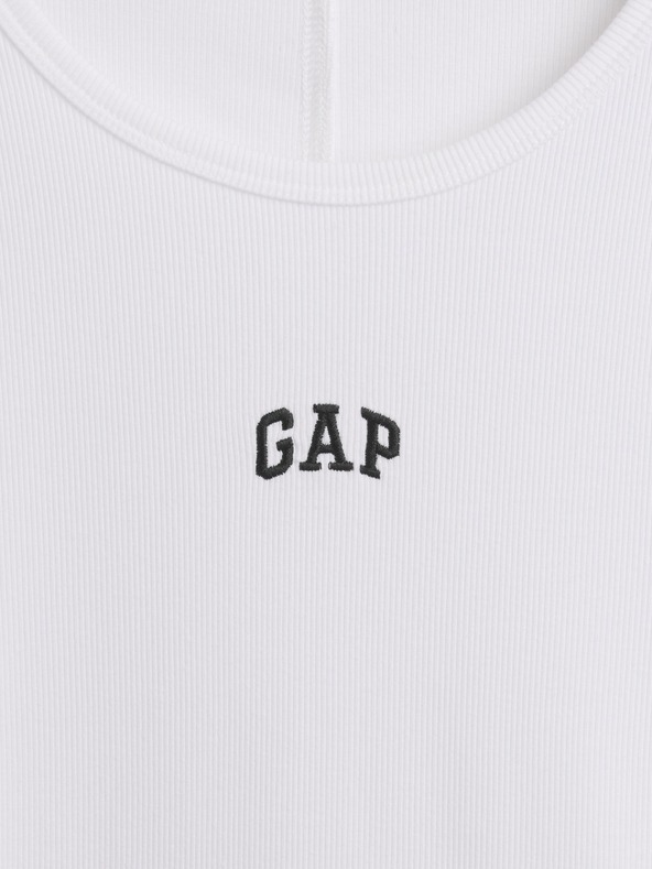 GAP Rebrované tričko s logom GAP