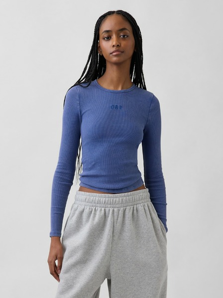 GAP Rebrované tričko s logom GAP