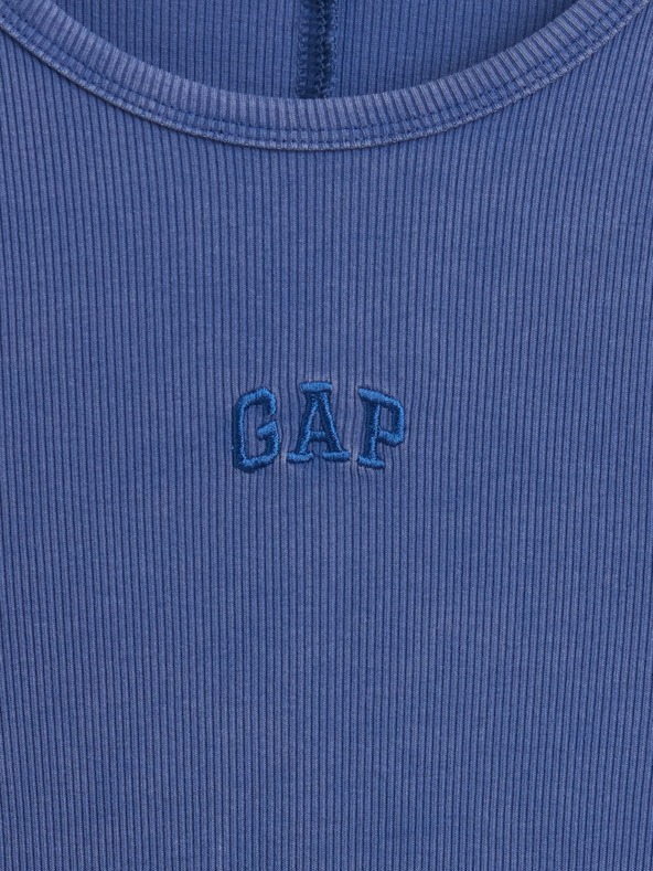 GAP Rebrované tričko s logom GAP