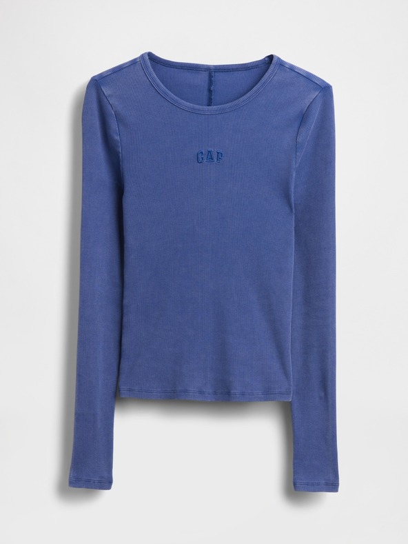 GAP Rebrované tričko s logom GAP