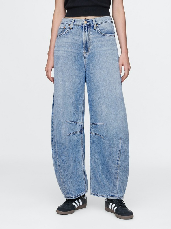 GAP Džínsy High Rise Horseshoe UltraSoft GAP