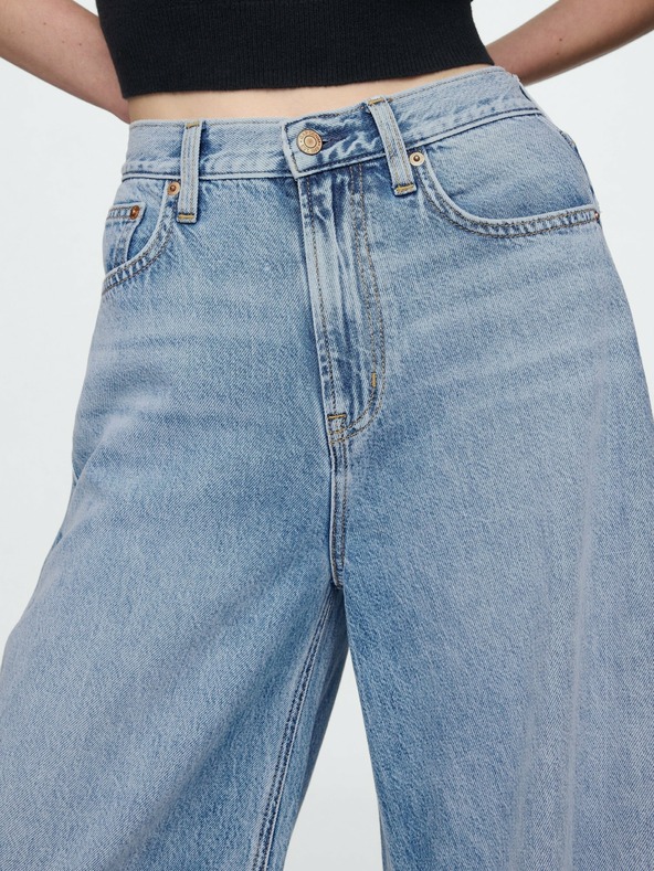 GAP Džínsy High Rise Horseshoe UltraSoft GAP