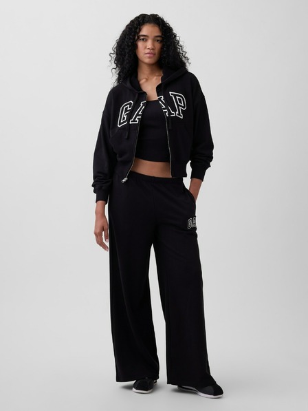 GAP Tepláky s logom wide-leg GAP