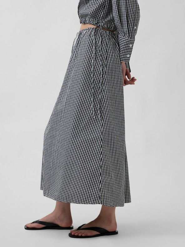 GAP Popelínová maxi sukňa GAP