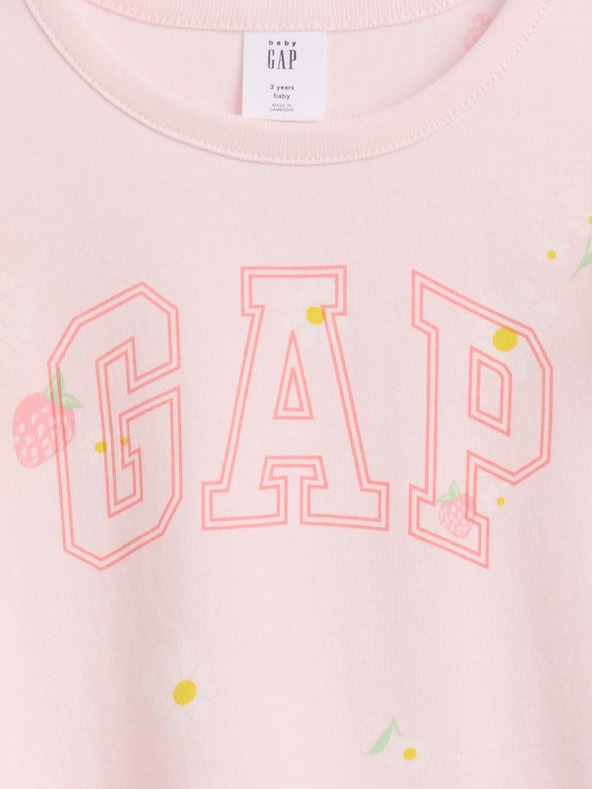 GAP Baby šaty s logom GAP