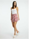 Orsay Krémovo-ružové dámske vzorované šortky ORSAY