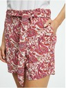 Orsay Krémovo-ružové dámske vzorované šortky ORSAY