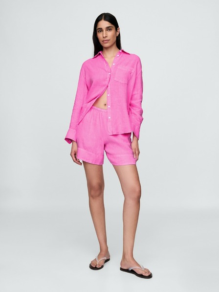 GAP Ľanová oversize košeľa Big Shirt GAP