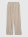 GAP Khaki nohavice Mid Rise loose GAP