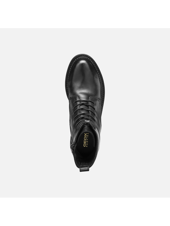 Geox Čierne dámske členkové topánky Geox Serilda