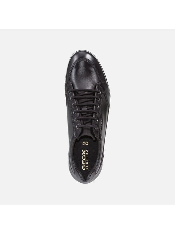 Geox Čierne pánske spoločenské topánky Geox Symbol