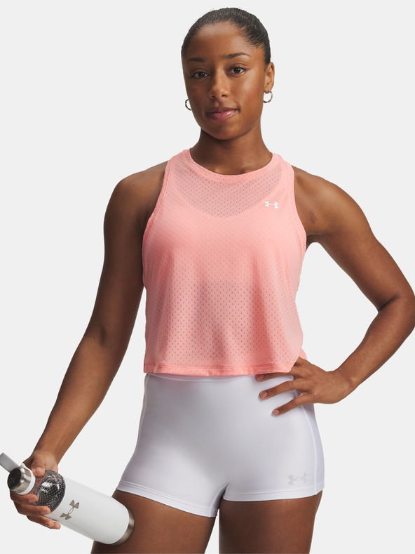 Under Armour Dámske tielko Under Armour Tech Sport Mesh Crop Tank
