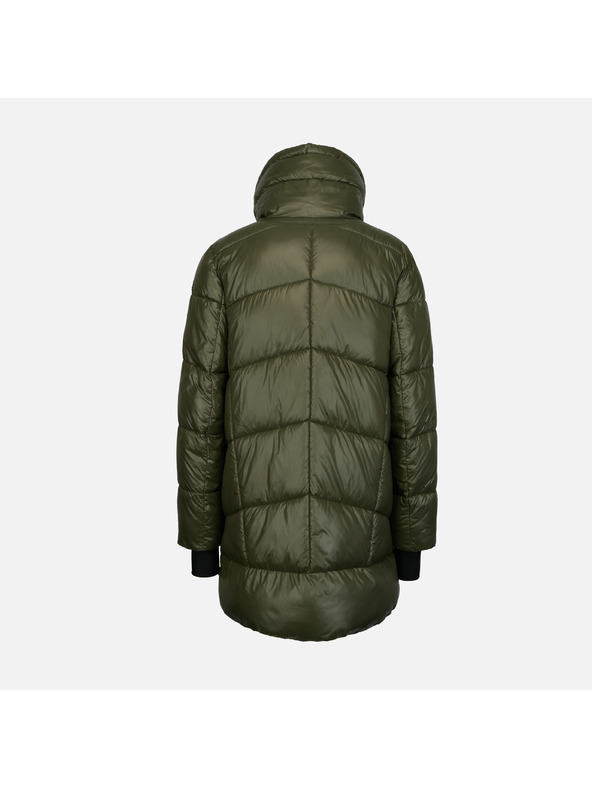 Geox Khaki dámska prešívaná bunda Geox Serilda