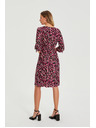 Moodo Vzorované fialové šaty Moodo