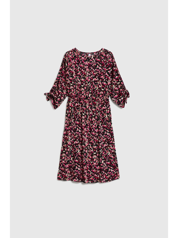 Moodo Vzorované fialové šaty Moodo