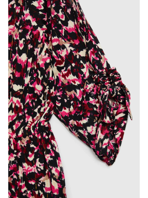 Moodo Vzorované fialové šaty Moodo