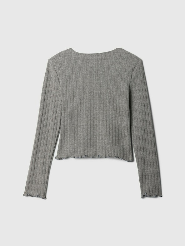 GAP Detské rebrované tričko GAP