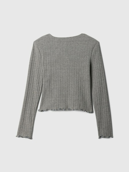 GAP Detské rebrované tričko GAP