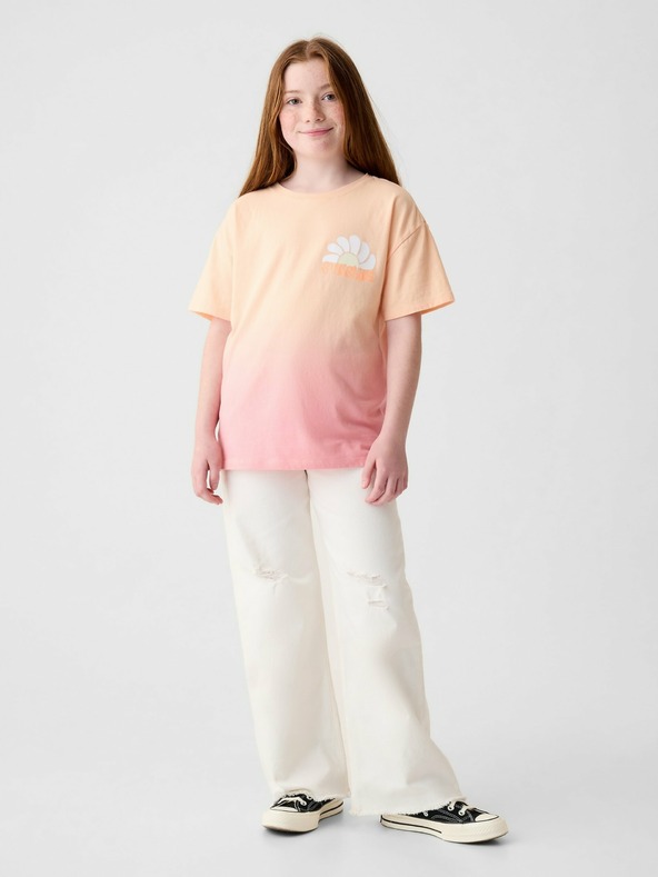 GAP Detské bavlnené tričko GAP