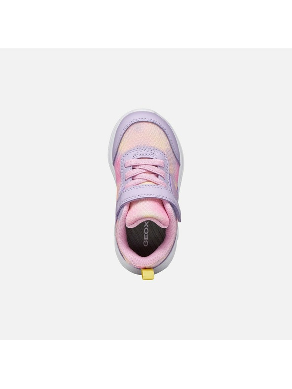 Geox Svetlofialové dievčenské tenisky Geox Sprintye
